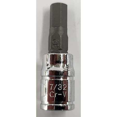 Atd Tools ATD 1/4-Inch Drive 7/32-Inch Hex Bit Socket 195